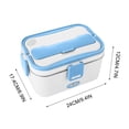 thumbnail image 5 of SMihono Kitchen Organizers and Storage 1.8L Electric Lunch Box Can Be Into Electric Heating Insulation Cooking Hot Rice Lunch Box Kitchen Gadgets Must Have 2023, 5 of 5