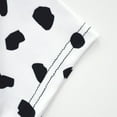 thumbnail image 5 of Girls Short Sleeve Shirt Skirt Set Cruella Costume Fancy Party Outfits, 5 of 7