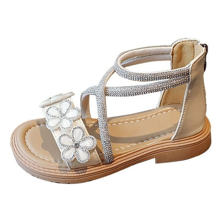 

Toddler Girl Beige Casual Sandals 9 Years-9.5 Years
