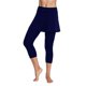 thumbnail image 1 of MKLEKYY Ropa deportiva para mujer, leggings cortos, pantalones deportivos de tenis para mujer, falda, pantalones culotte casuales de fitness, 1 of 2