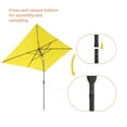 thumbnail image 7 of ACEGOSES 10 x 6.5ft Outdoor Patio Table Umbrella with Non-Fading canopy for Garden and Yard,Yellow, 7 of 7