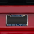 thumbnail image 2 of Indianapolis Football Colts Chrome Metal License Plate Frame Holder, 2 of 6