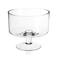 thumbnail image 2 of Badash - Lexington Mouth Blown Glass Trifle Bowl 9", 2 of 2