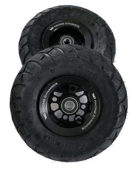 Wheels and Tires Set for Goped GSR GTR Riot Bigfoot Red ESR Aluminum NEW 