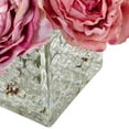 thumbnail image 5 of Nearly Natural Artificial Peony in Glass Vase, 5 of 7
