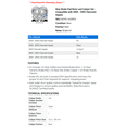 thumbnail image 2 of Rear Brake Pad Rotor and Caliper Set - Compatible with 2000 - 2005 Chevy Impala 2001 2002 2003 2004, 2 of 2