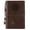 Dark Brown, variant on Marte Vanci A6 Green Vintage Travel Diary, Refillable Journal Leather Pocket Notebook, 160 Pages for Writing, Gift