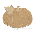 thumbnail image 3 of Clearence! Pumpkin Design Placemats Embroidered Fabric Table Mats Autumn Fall Harvest Thanksgiving Halloween Decoration Holiday Dining Room Kitchen Decor, 3 of 6