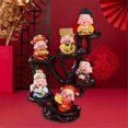 thumbnail image 5 of God of Good Fortunes Figurine God of Wealth Statues God of Good Luck Collectible Prosperity Sculptu, 5 of 5