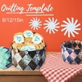 thumbnail image 3 of MYG Woven Spiral Storage Basket Template Rule Quilting Sewing Ruler, DIY Sewing, 3 of 5