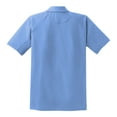 thumbnail image 6 of Yellow Rooster Men's Dri-Mesh Pro Polyester Polo Shirt Carolina Blue 2XL, 6 of 7
