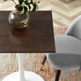thumbnail image 5 of Lippa 24" Square Dining Table White Cherry Walnut, 5 of 6