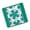Green, variant on lanema Stylish Flower Hot Shoe Dust Covers for DSLR Cameras Durability Aluminum Alloy Construction Cameras Accessories