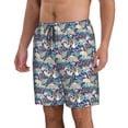 thumbnail image 2 of Fotbe Tropical Sloth Trajes de Baño Estampados para Hombre, Shorts de Verano de Secado Rápido, Ropa de Playa, Bañadores-3X-Large, 2 of 6