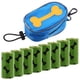 thumbnail image 3 of Bolsa de desechos de mascotas Dispensador de bolsas con cremallera para correa con 8 rollos de bolsas de caca para perros bolsas de basura desechables, 3 of 5