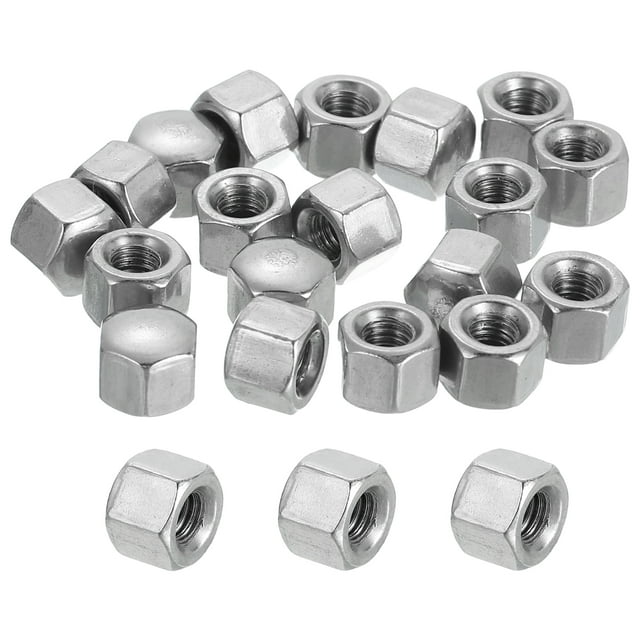 30 Pcs M3x0.5mm Cap Nuts, 304 Stainless Steel Hex Cap Dome Head Nuts