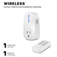 thumbnail image 2 of Wireless Remote Control Plug Outlet With Remote On Off Switch (1 Pack) Electrical Power Outlet Wireless Switch for Light Indoor Home Lamps Appliance, 2 of 7
