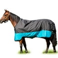 thumbnail image 1 of Horseware Ireland Mio T/O Lite Color: Black/Turq & Black Size: 72 (Aasa41-Kctk-72), 1 of 5