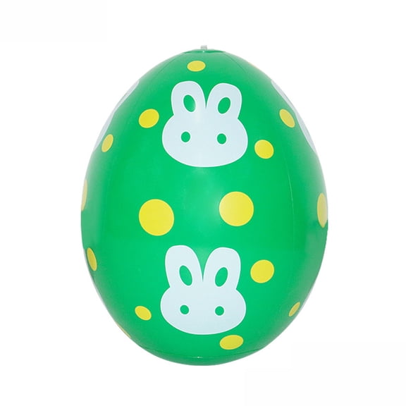 Qocolhg 12.8 In Easter Inflatable Outdoor Decorations Easter Inflatables Eggs Yard Decor Kids Toys Colorful Eggs Inflatable Easter Eggs Ornaments for Lawn, Garden, Party Decor, Easter Gifts for Kids