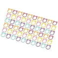 thumbnail image 3 of HILABEE 60 Pcs Marqueurs de Point de Crochet Anneaux Clips de Crochet pour Outil de Couture Crochet Coloré, 3 of 9