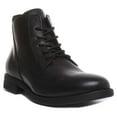 thumbnail image 1 of Replay Gunhill Men's Lace Up Casual Ankle Boots In Black Size 12.5, 1 of 6