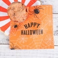 thumbnail image 4 of OULII 20Pcs Orange Paper Napkin  Spider Design Square Tableware 12.6 x 12.6in, 4 of 4