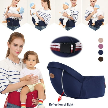 Adjustable Baby Carrier Waist Stool Walker Kids Sling Hold Hipseat Belt Infant Hip Seat Soft &