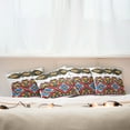 thumbnail image 3 of Ambesonne Ethnic Throw Pillow Cover 4 Pack, Retro Ukranian Ornament, 16", Multicolor, 3 of 6