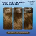 thumbnail image 6 of Clairol Nice'n Easy Permanent Hair Color Cream, 6G Light Golden Brown, Hair Dye, 1 Application, 6 of 10
