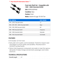 thumbnail image 2 of Front Axle Shaft Set - Compatible with 1989 - 2000 Chevy K2500 1990 1991 1992 1993 1994 1995 1996 1997 1998 1999, 2 of 2