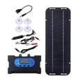 thumbnail image 2 of deevoka Solar Panel Kit ,Accessories with Controller,IP65 Waterproof Professional with 4 Black, 2 of 9