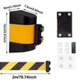 thumbnail image 3 of Tong Attraction Retractable Belt Barrier 2M Queuing Tape Cordon With For Crowd Control, 3 of 6