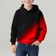thumbnail image 4 of Sudadera con capucha para niño, con estampado de color, manga larga, informal, deportiva, con capucha, manga larga, sudadera con capucha, top con inserciones en los hombros, blusa de poliéster para ni, 4 of 7