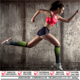 thumbnail image 2 of 3 Pairs Copper Compression Socks for Women & Men Circulation 15-20 mmhg - Better Blood Flow, Swelling, Best Support for Medical, Running, Nursing, 2 of 7