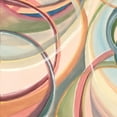 thumbnail image 2 of Lee C 26x26 Gold Ornate Wood Framed with Double Matting Museum Art Print Titled - Overlapping  Rings IV, 2 of 4