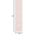 thumbnail image 2 of Rugs.com Outdoor Aztec Collection Rug – 12 Ft Runner Pink Flatweave Rug Perfect for Hallways, Entryways, 2 of 2