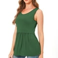 thumbnail image 5 of Bearsland Female Sleeveless Maternity Tank Tops Breastfeeding Nursing Clothes, 5 of 10