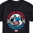 thumbnail image 3 of Marvel Captain America - Brooklyn - Men's Short Sleeve Graphic Tee, 3 of 5