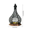 thumbnail image 3 of 8.4inch Moroccan Lantern Lamp Decorative Candle Holders for Christmas Decorations, Hanging, Outdoor Patio or Porch, Indoor Home Decor, 3 of 6