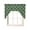 Green, variant on White Moroccan Kitchen Curtains Set for Windows 3 Piece Cafe Curtains 24 Inch Length Swag Curtains Valances and Tier Set Boho Morocco Geometric Quatrefoil Grid Drapes for Bedroom Bathroom Living Room