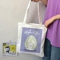 thumbnail image 3 of Vikakiooze Easter Bunny Basket Bags for Kids,Canvas Cotton Personalized Candy Basket Rabbit, Home Savings!, 3 of 5