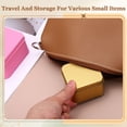 thumbnail image 5 of Uxcell 2Pcs Metal Tin Box, 2.4x1.5" Square Empty Tinplate Containers with Lid Portable Storage Box Candy Jars for Valentine's Day, Candle Jewelry Craft Storage Home Organizer, Pink, 5 of 7