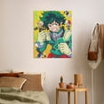 thumbnail image 6 of My Hero Academia Izuku Midoriya Anime Canvas Decorative Poster Art Picture Painting Bedroom Painting Decor Dinner Room Living Room Posters Gift Unframe Wall Poster 20"x24", 6 of 7