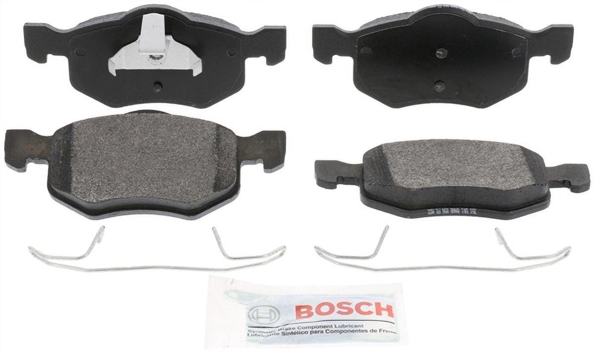 Bosch BE843H Bosch Blue Semi-Metallic Brake Pads with Hardware