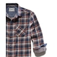 thumbnail image 4 of Flag & Anthem Sarona Double Layer Flannel Shirt (Blue, Small), 4 of 7