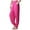 Hot Pink, variant on Utoimkio Baggy Wide Leg Pants for Women Casual Elastic Waist Loose Yoga Workout Pants for Women with Pockets