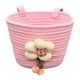 thumbnail image 5 of Cesta de bicicleta universal de cuerda suave para niños con juguete de flor de peluche, accesorio de ciclismo, se adapta a manillares de 2 a 5 cm para Rosa, 5 of 8