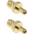 thumbnail image 1 of 2 Pack Sma Female To Ts9 Male Rf Adapter Gold Plated Coaxial Connectors For Broadcast Antennas, 1 of 4