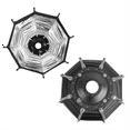 thumbnail image 3 of Mini Portable Octagon Umbrella Softbox + Honeycomb Grid Outdoor Flash SoftBox,1 * Octagonal Softbox,Black, 3 of 8