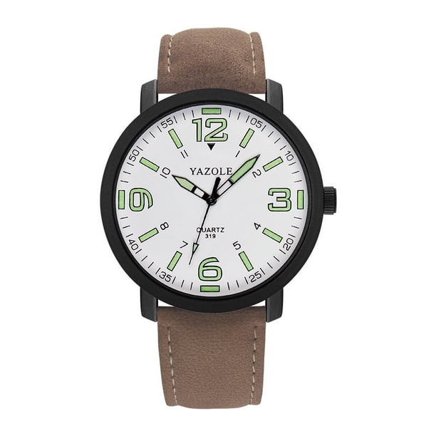 Reloj deportivo para parejas, reloj de pulsera para hombres y mujeres, esfera grande, resistente al agua, correa de cuarzo luminosa, reloj para estudiantes